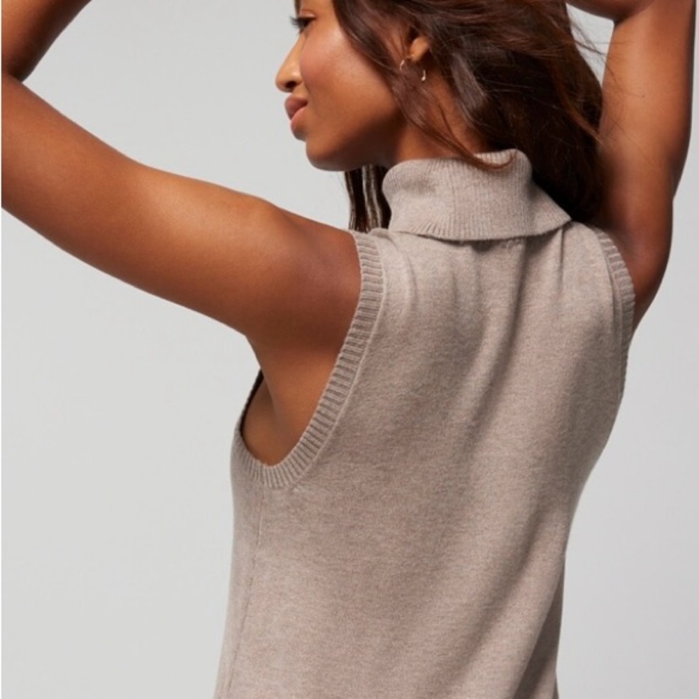 Super soft sleeveless sweater dress, Soma size XL - Picture 9 of 16